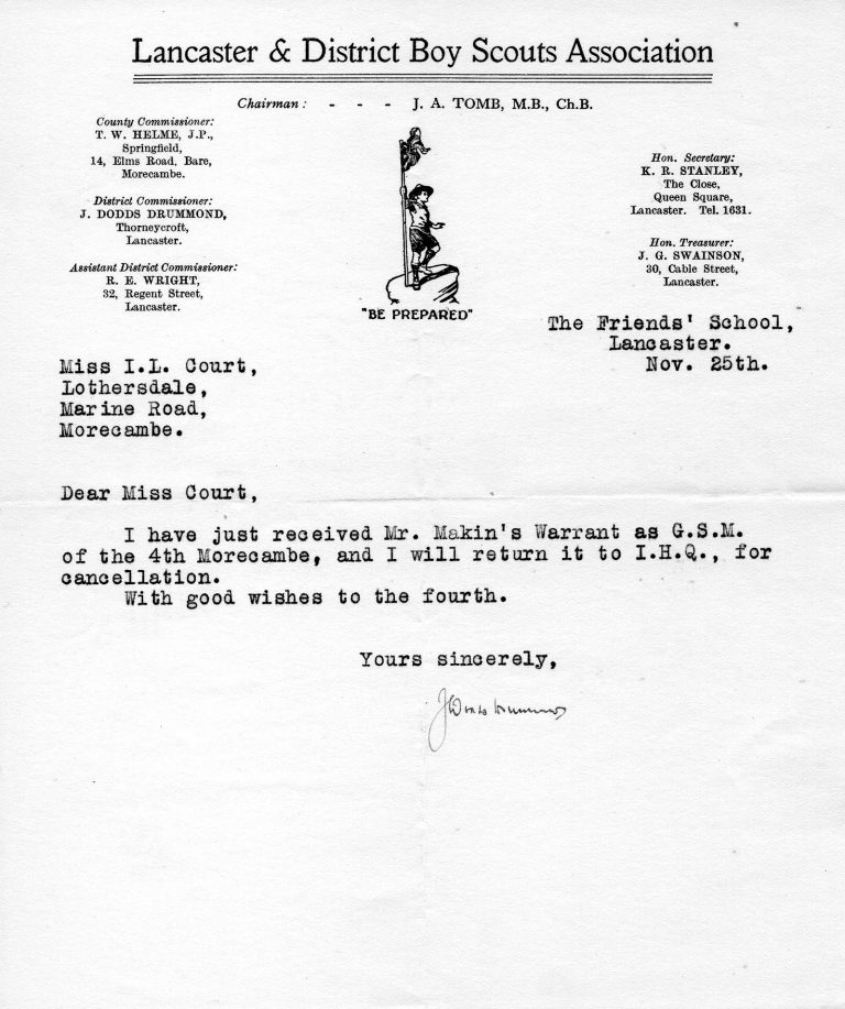 Lonsdale Scouts » History