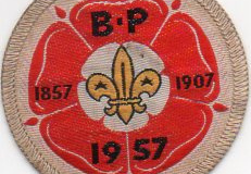 Jamboree 1957 badge
