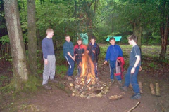 Toasting their chestnuts