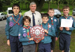 16th Morecambe - winners of the camping competition